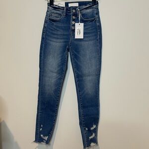 Classic Blue Ankle Jeans